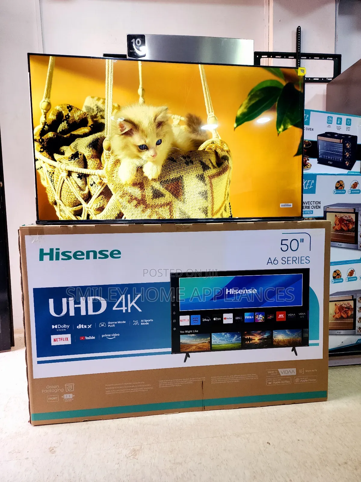 50inches Hisense Smart Tv at 50% Black Friday Discount