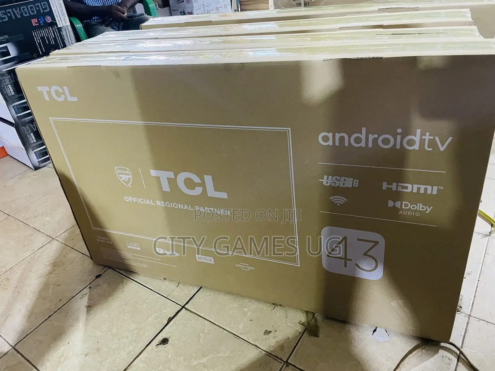 TCL 43inch Tv/Android Tv/Smart Tv