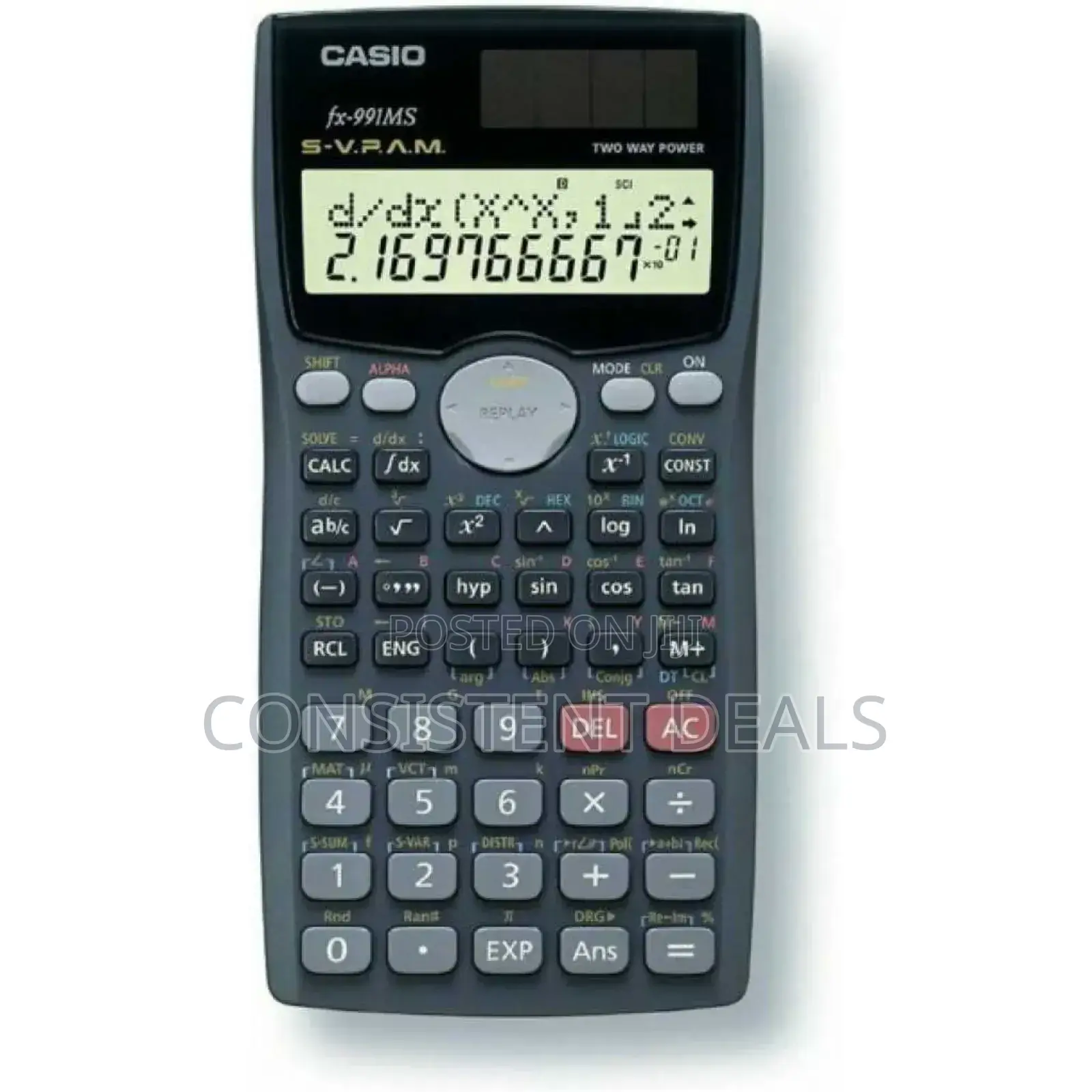 Casio Fx-991ms Scientific Calculator
