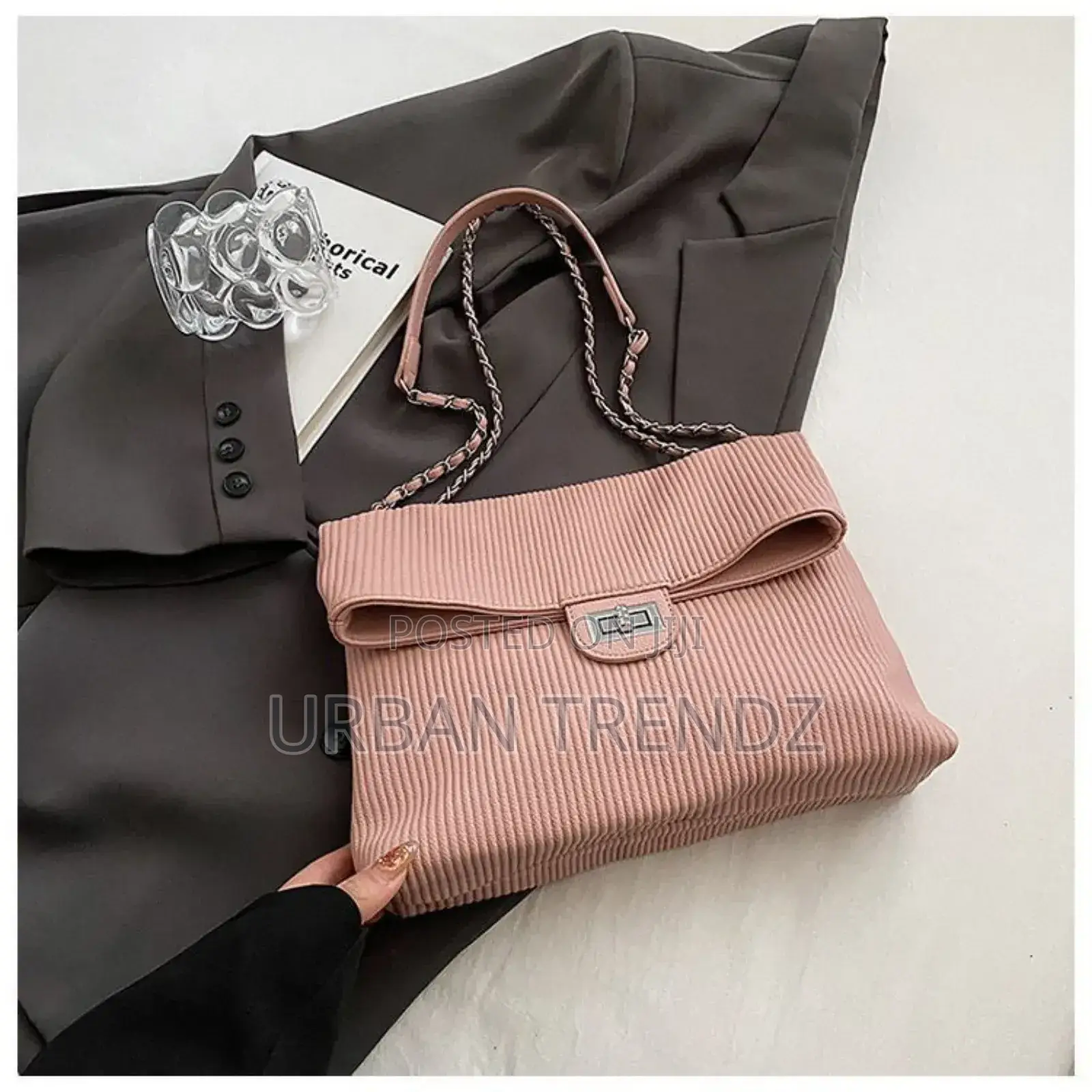 Ladies Classic Shoulder Bag_ Multi Colors