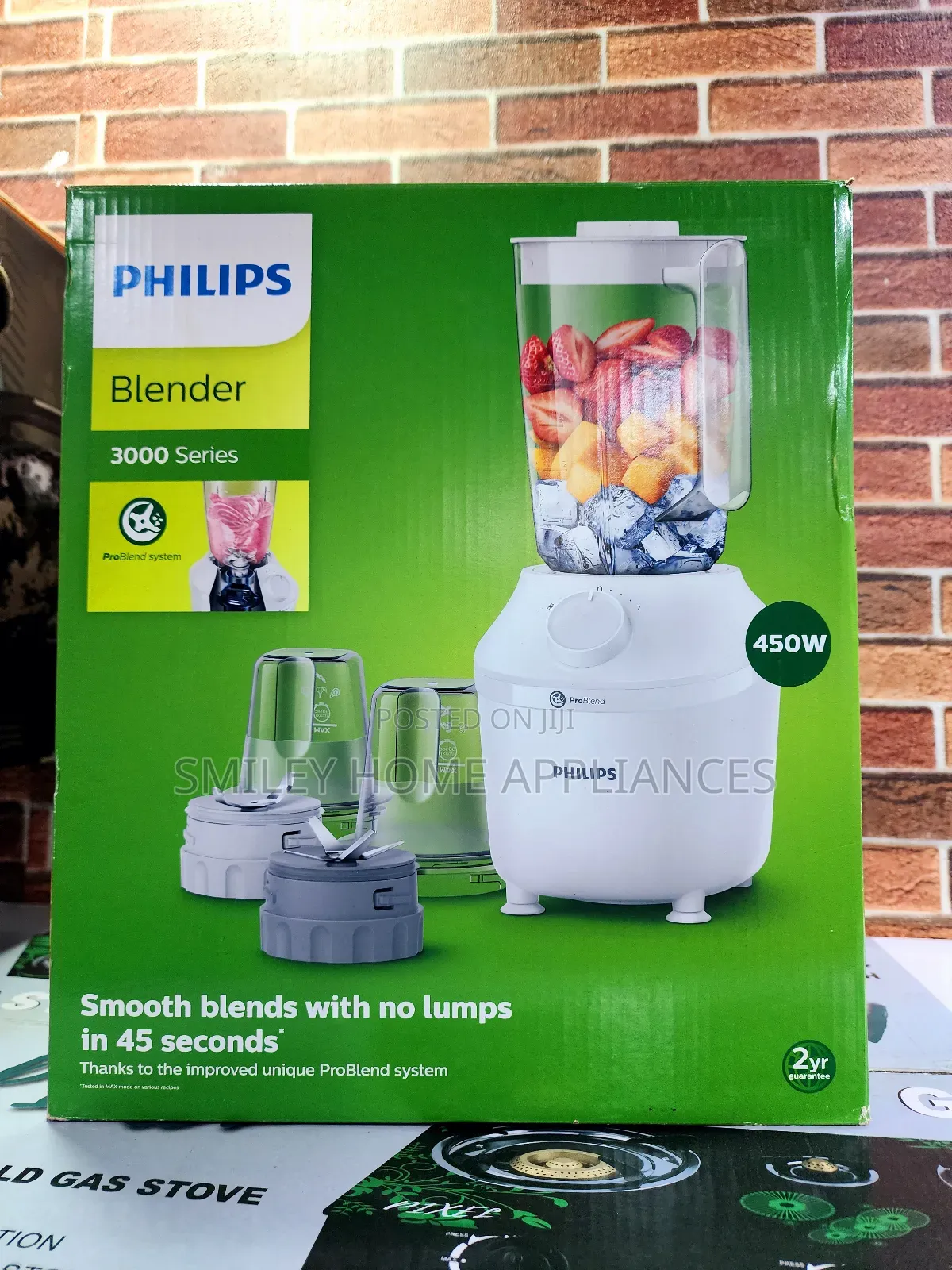 Brand New Phillips 3 in 1 Blender White Color