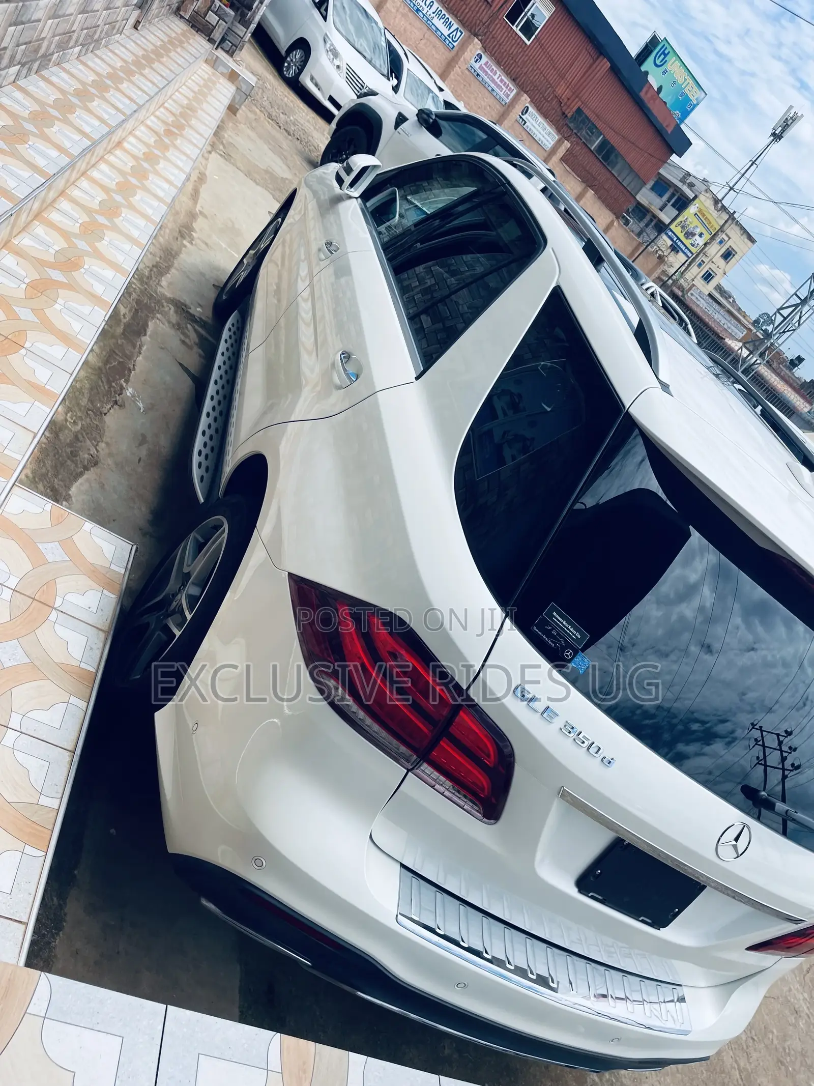 Mercedes-Benz GLE-Class GLE 350d 4MATIC 2018 White