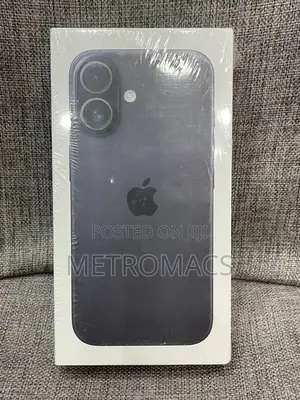 New Apple iPhone 16 128 GB Black