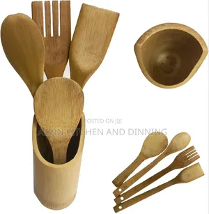Cooking Utensil Kitchen Set Wooden 5pcs