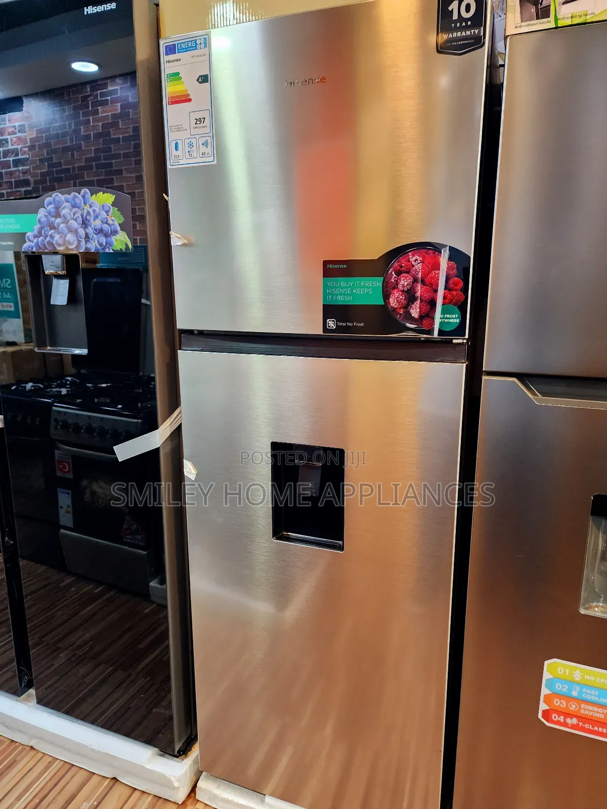 419ltrs Brand New Hisense Frost Free Fridge