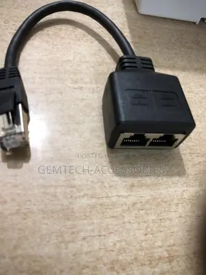 Rj45 Splitter 2way- New