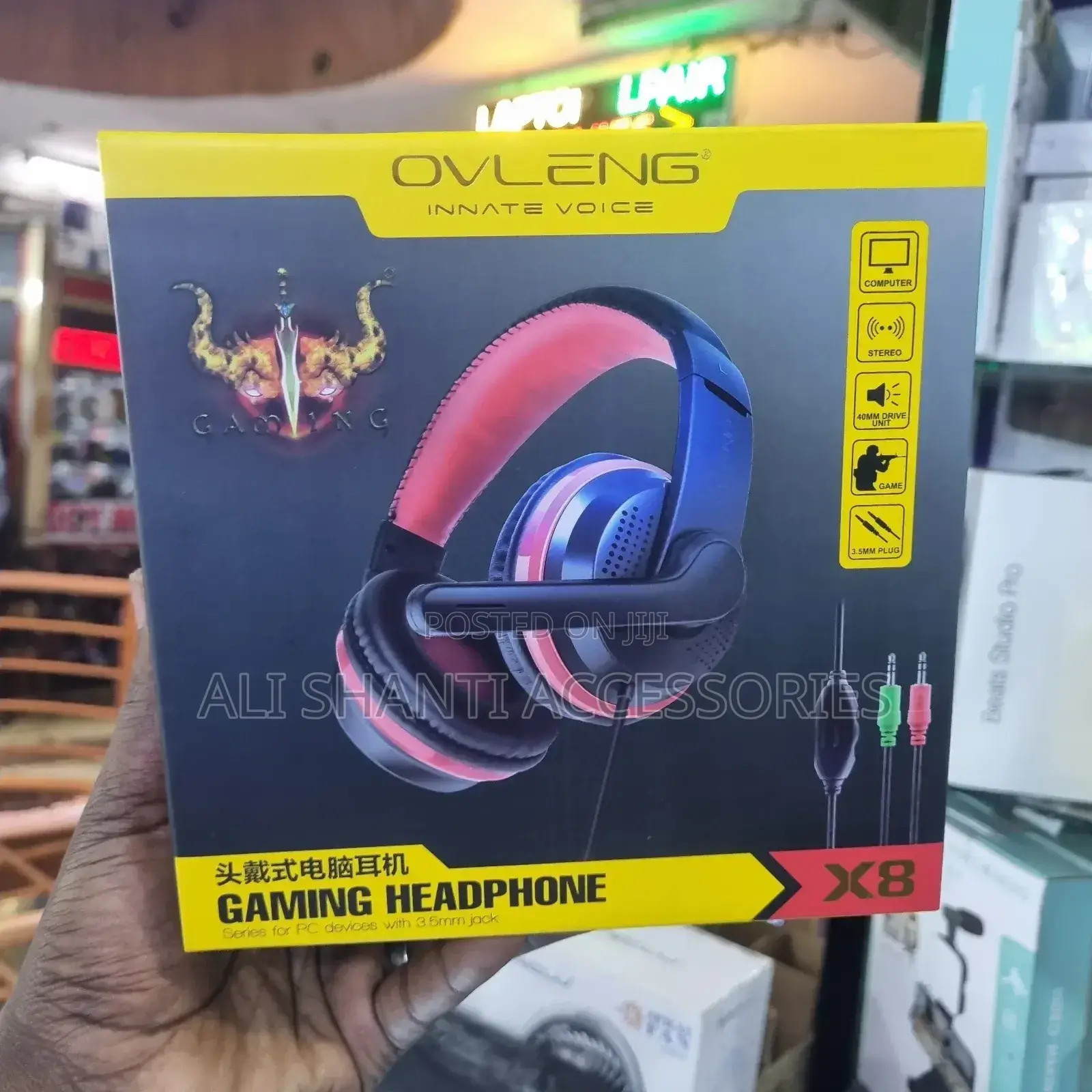 X6 Gaming Headphone/Skype Wired Gaming Headset