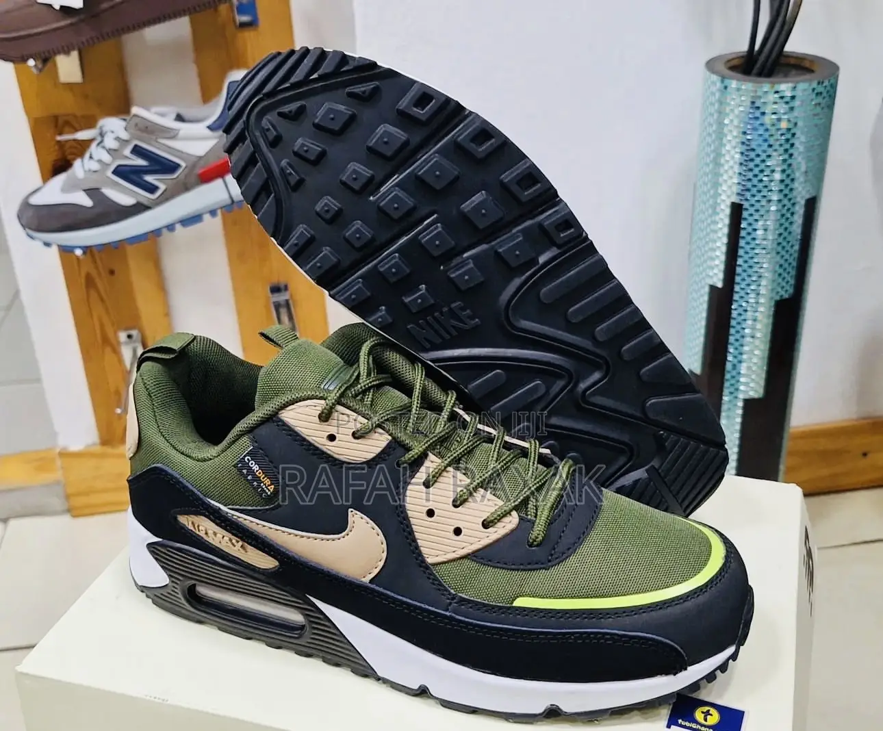 Original Nike Air Max 90 Olive Green/Black Sneaker
