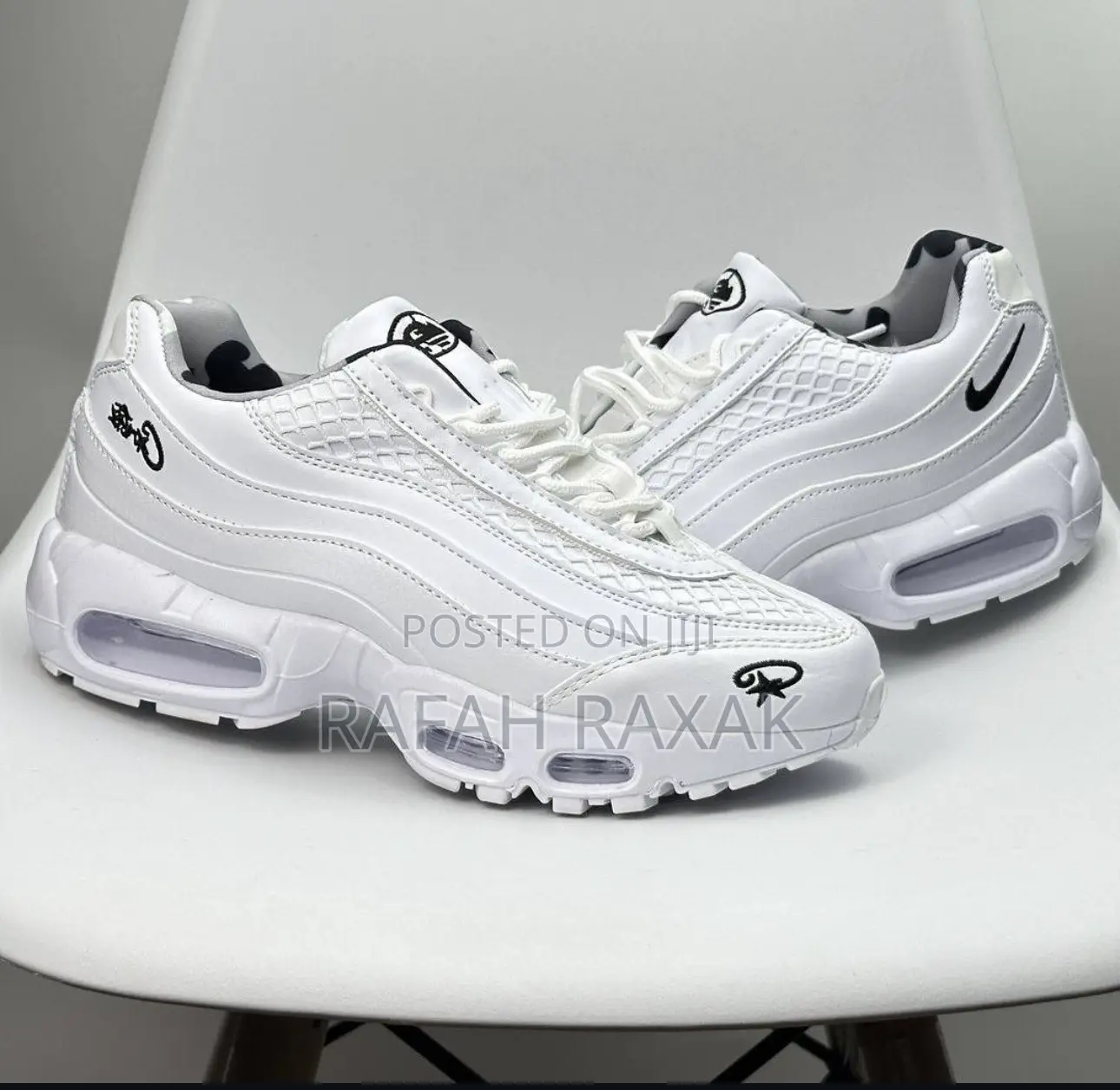 Original White Nike Air Max 95 X Corteiz Casual Sneaker