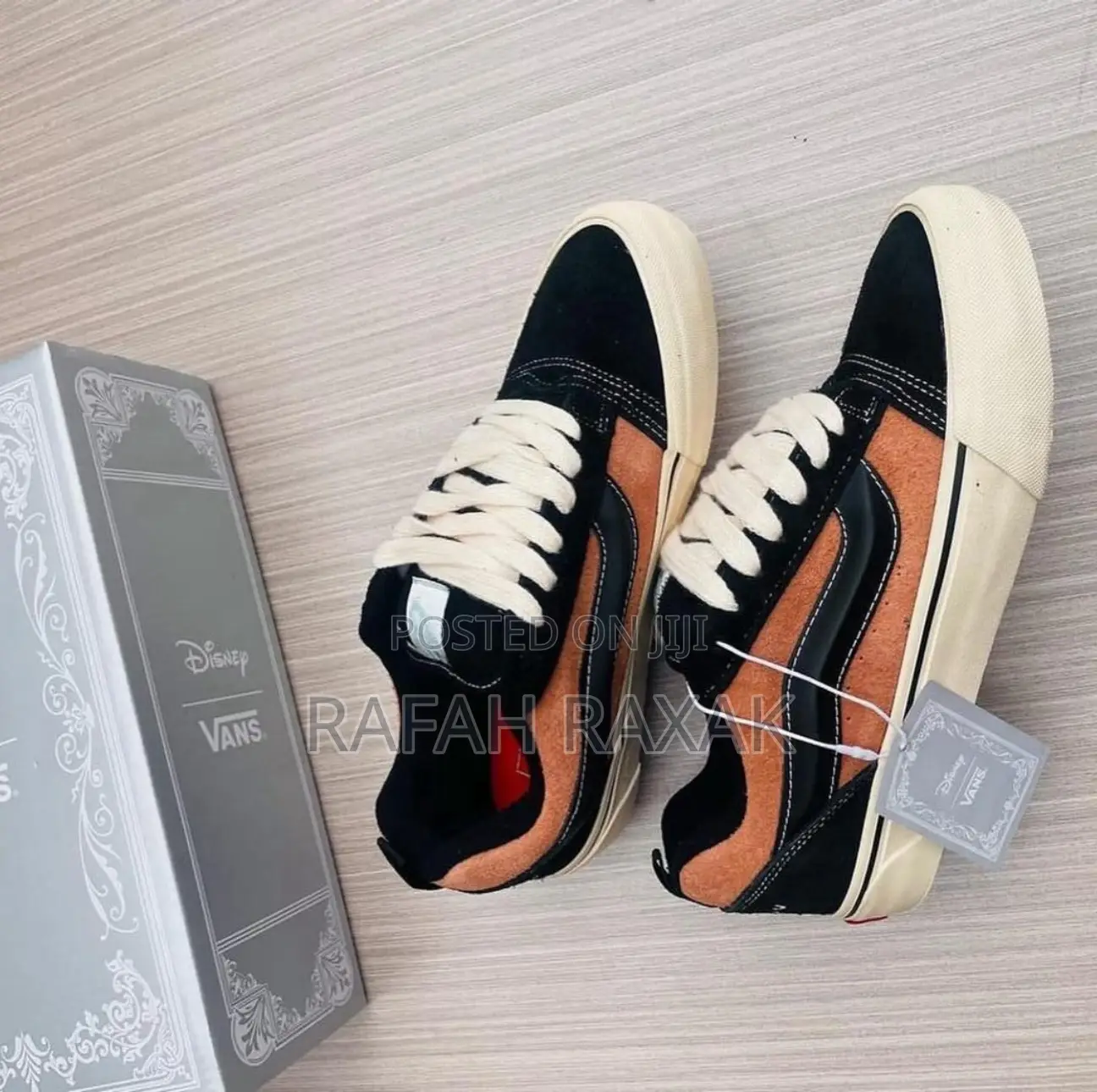 Original Vintage Vans Off the Wall Knu Skool Disney Scar