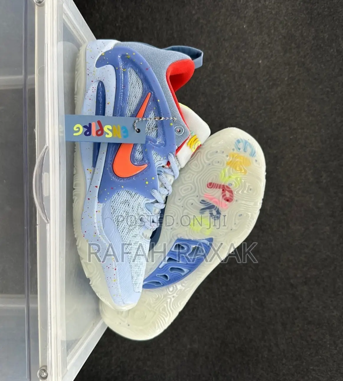 Nike Enspire X Kevin Durant 15 Light Marine Basketball Shoe