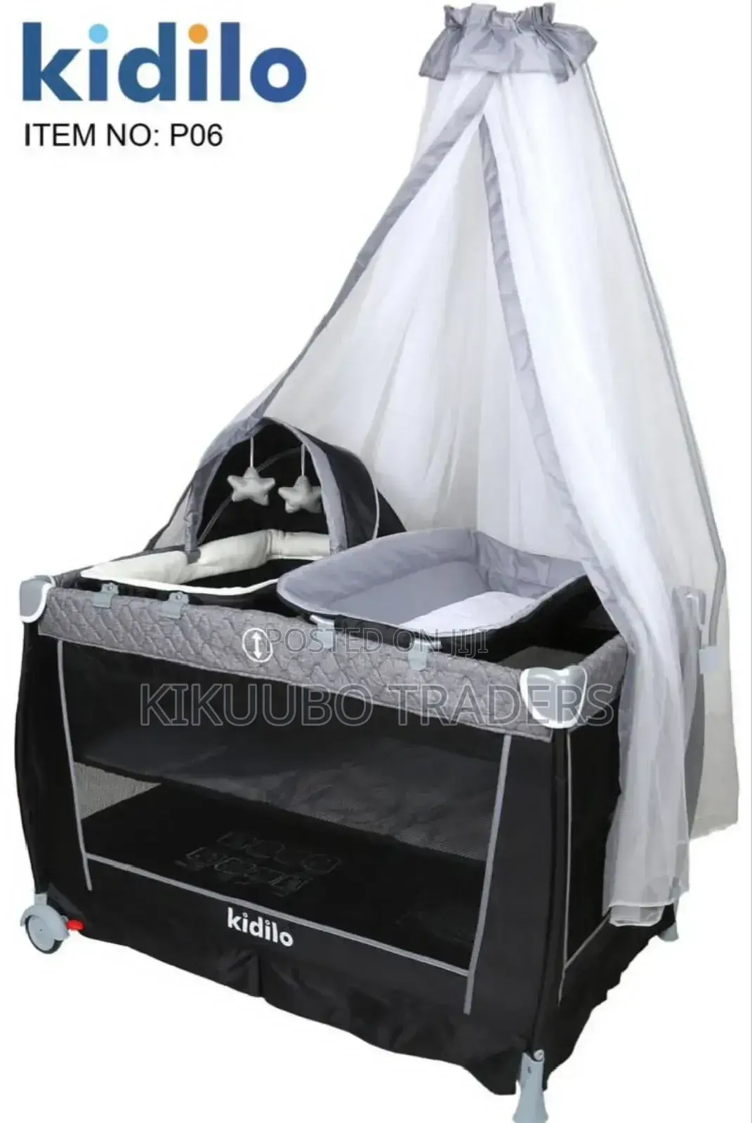 Kidilo Kids Bed With Mosquito Net