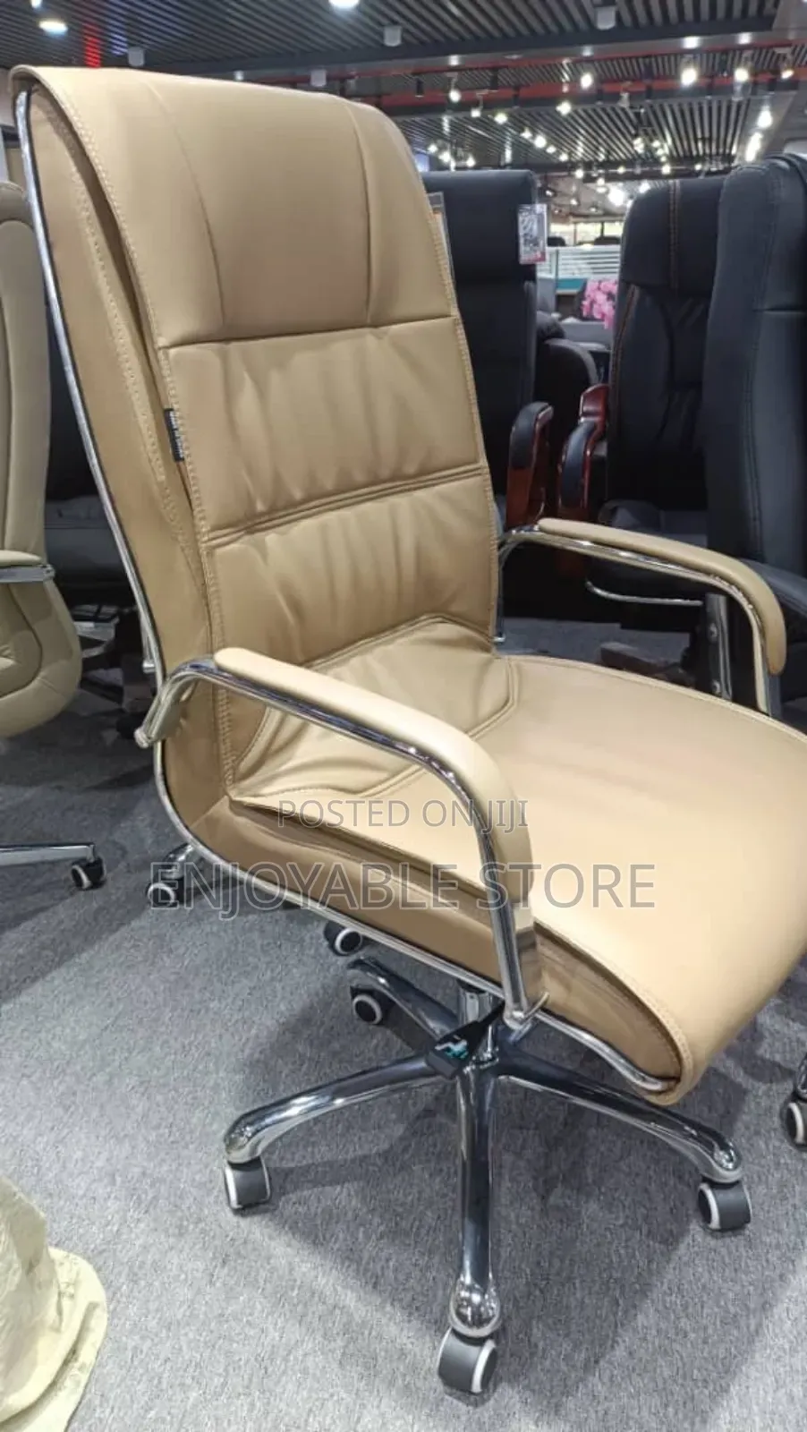 Leather Back Office Chair/Office Chair
