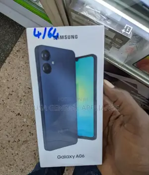 New Samsung Galaxy A06 64 GB Black