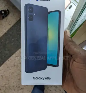 New Samsung Galaxy A06 128 GB Black