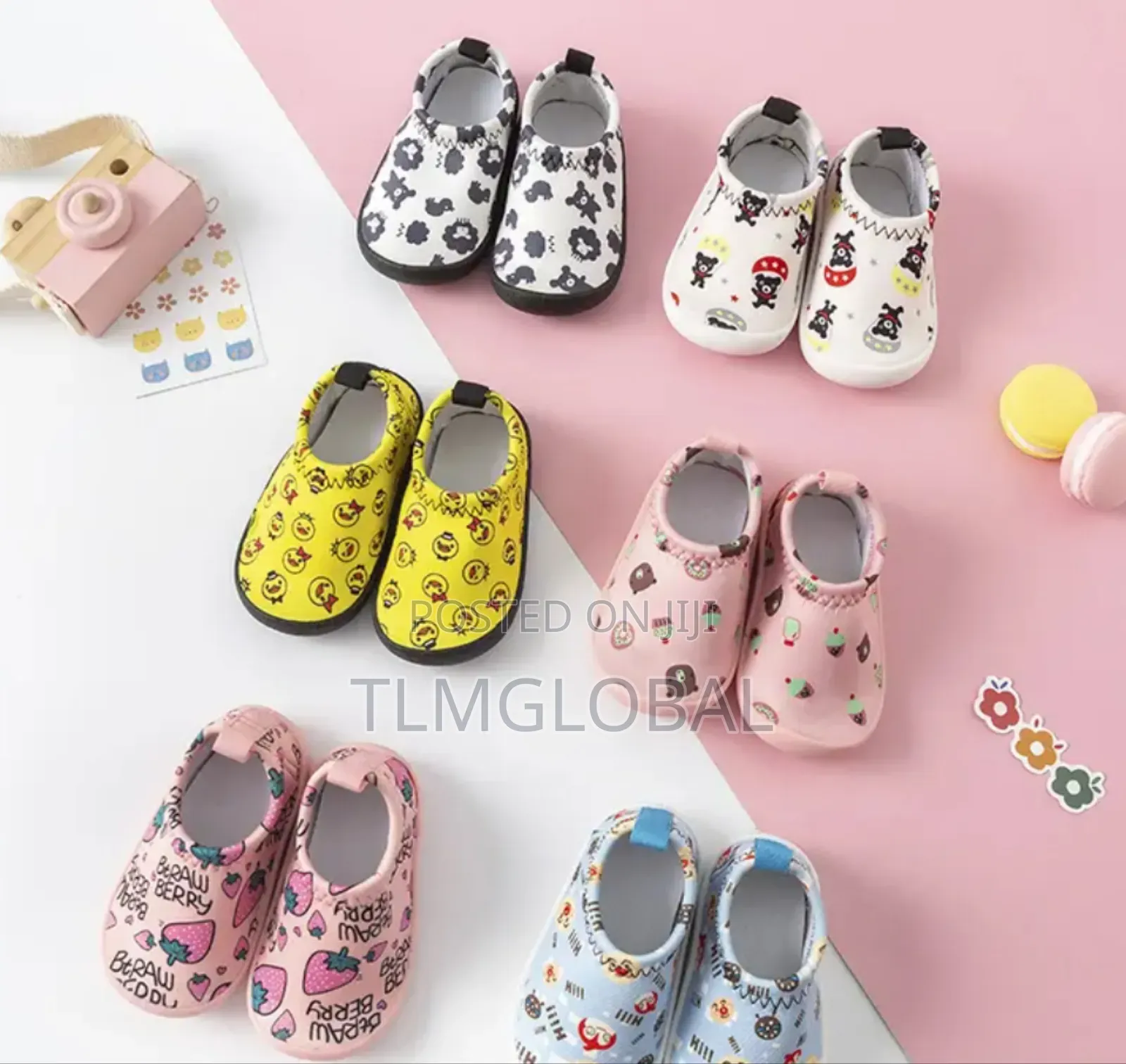 Korean Baby Biscuit Non-Slip Canvas Shoes