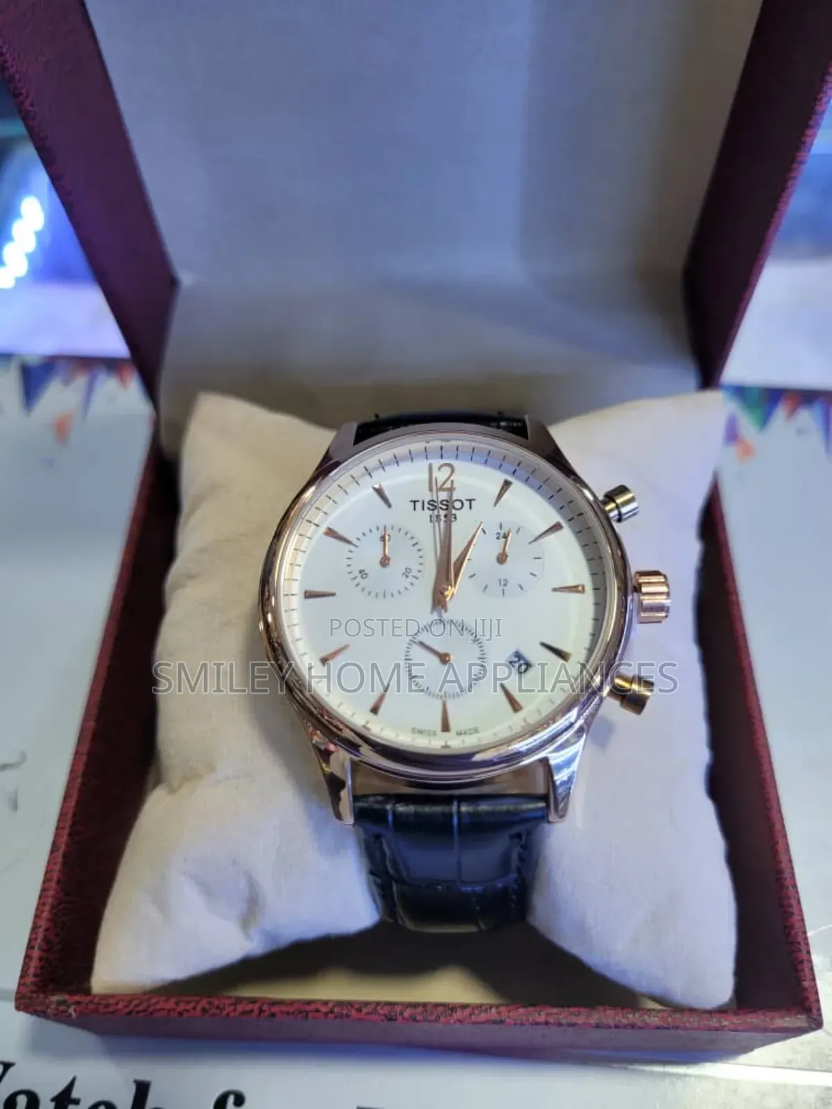 Tissot Classic Watch With Genuine Leather