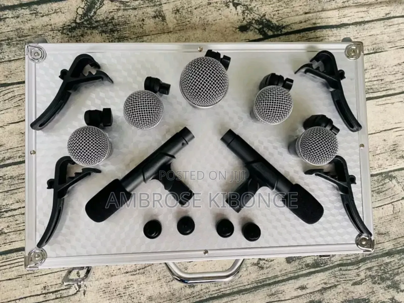 Clear Sound Quality SHURE Drum Kit Microphones Full Package