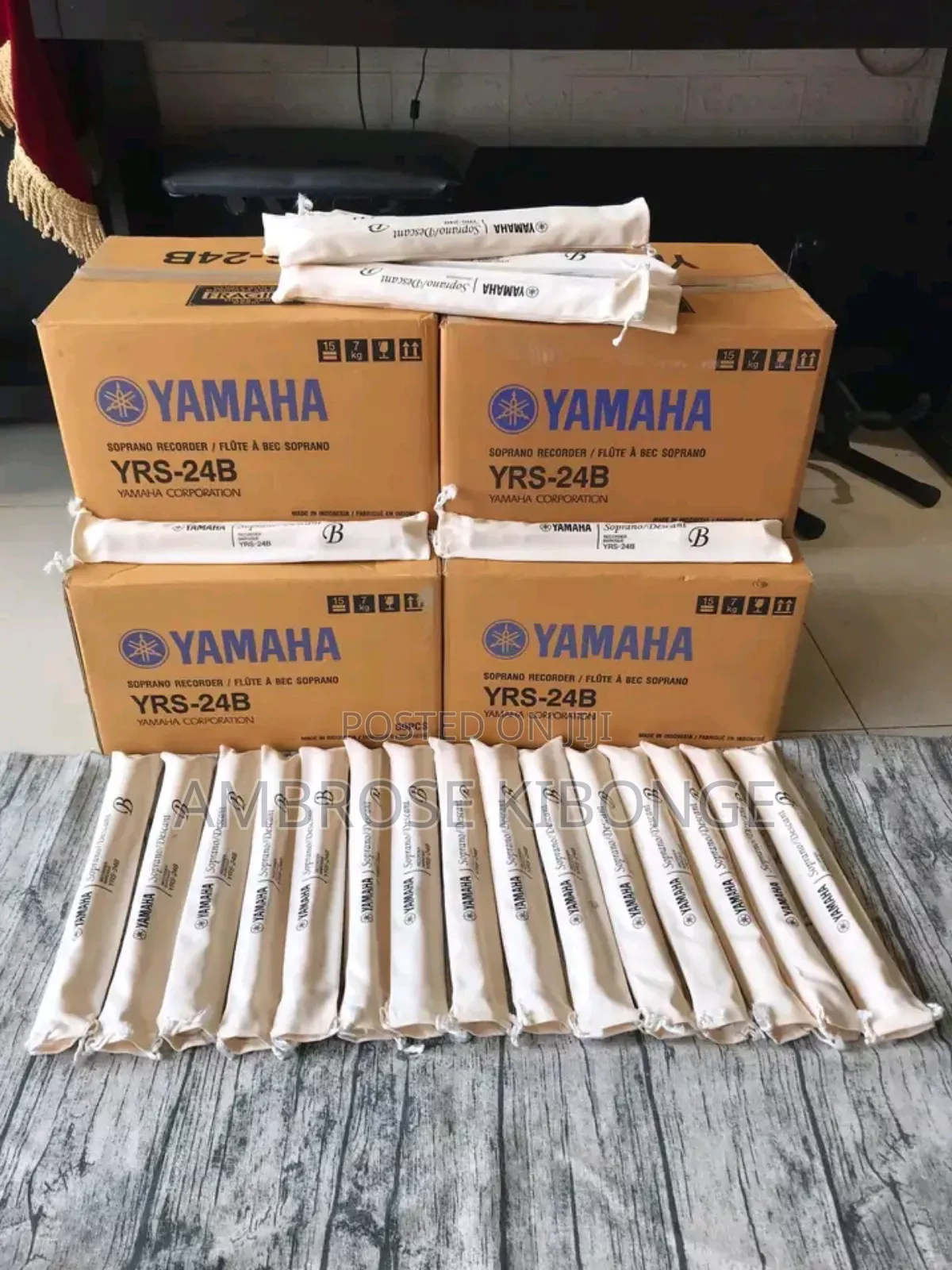 Open Key Straight Soprano Flute Recorder FREE Cleaning Rod