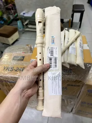 Open Key Straight Soprano Flute Recorder FREE Cleaning Rod