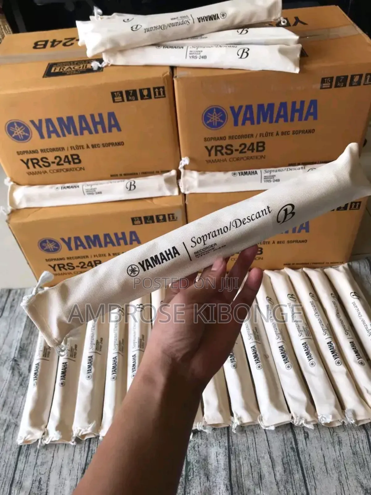 Open Key Straight Soprano Flute Recorder FREE Cleaning Rod
