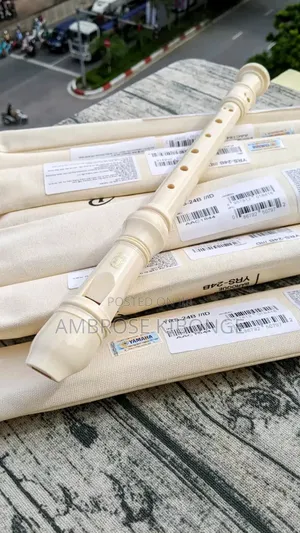 Open Key Straight Soprano Flute Recorder FREE Cleaning Rod