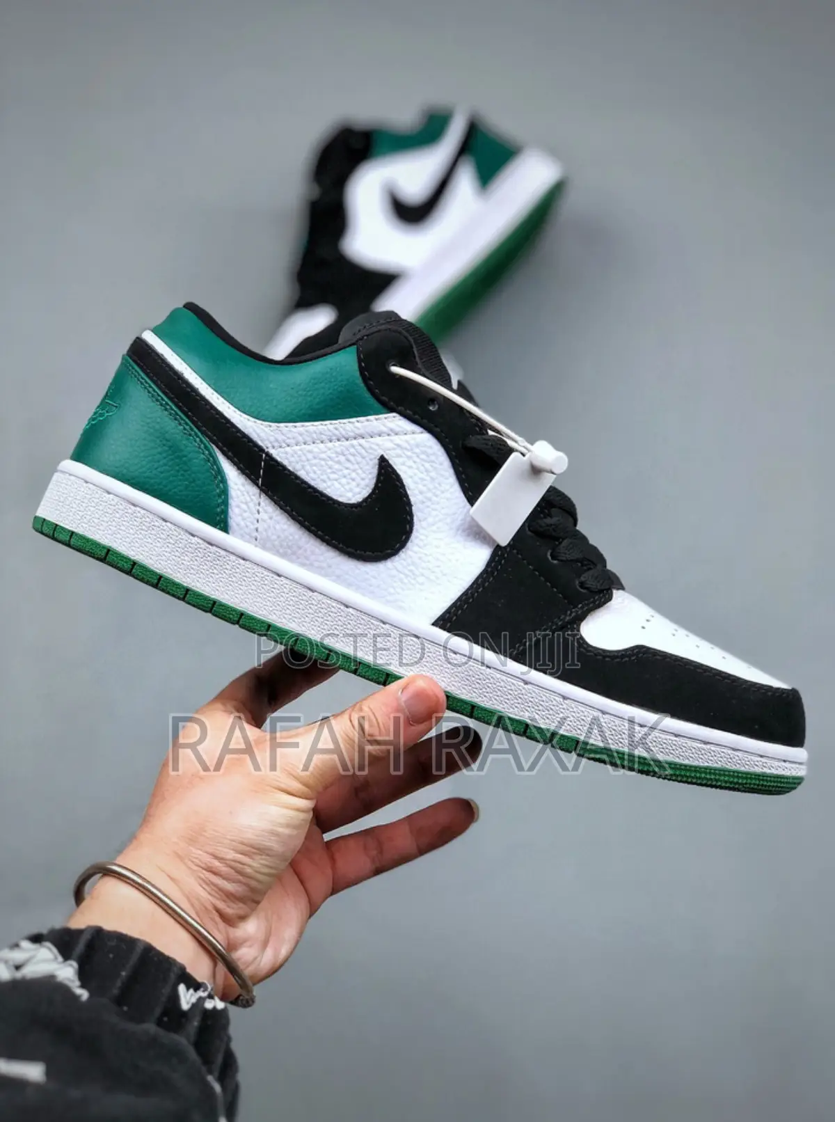 Nike Air Jordan 1 Low Concord Green/White/Black Sneaker