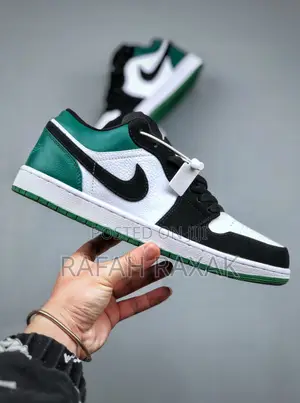 Nike Air Jordan 1 Low Concord Green/White/Black Sneaker