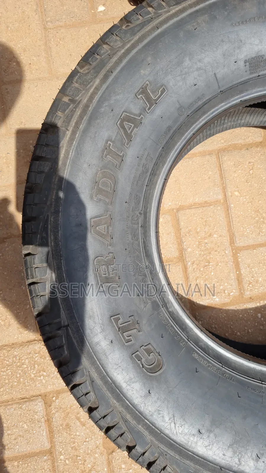 265/75r16 Gt Savero All Terrian Treads