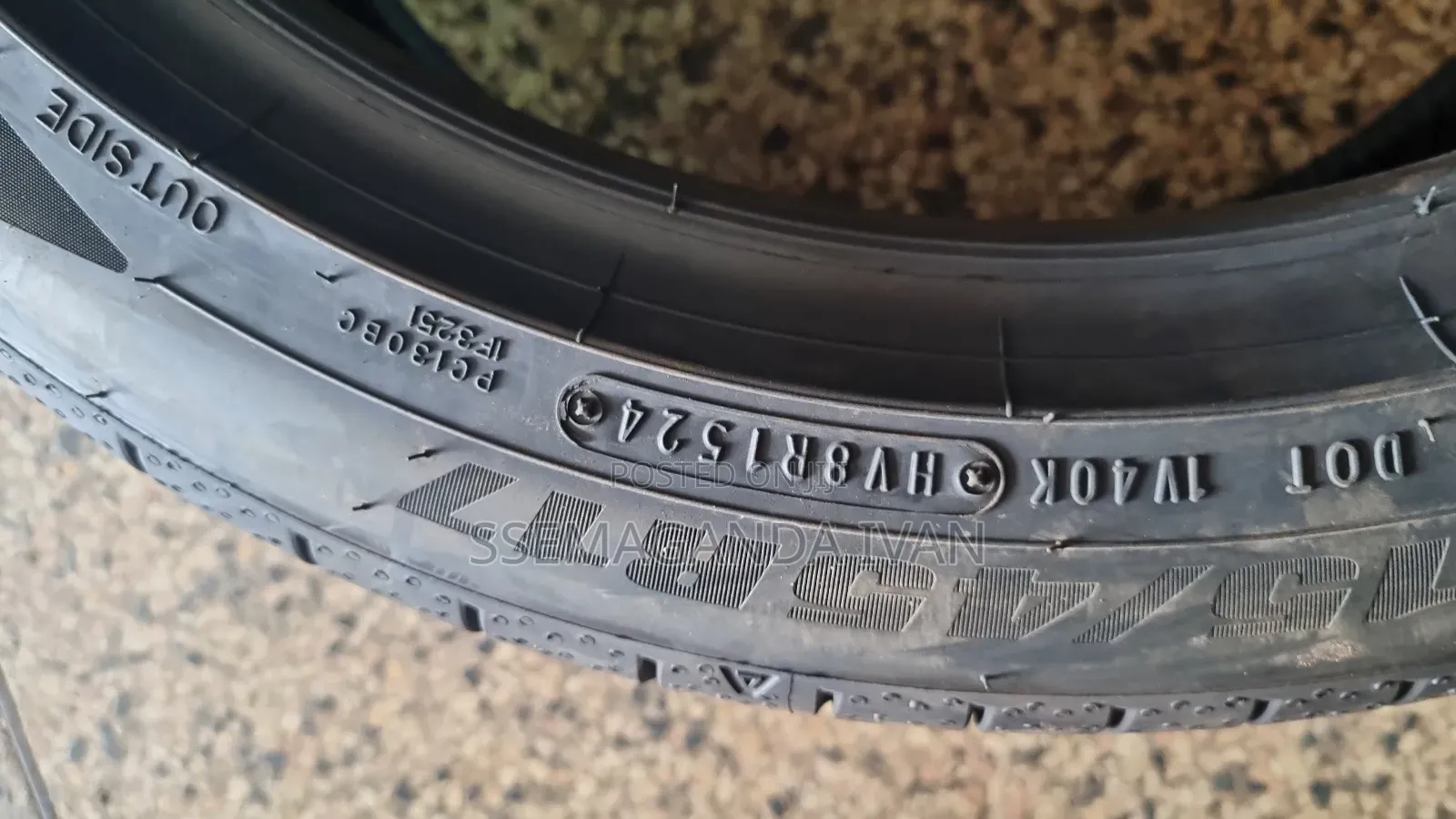 215/45r17 Dunlop Made on Jpan