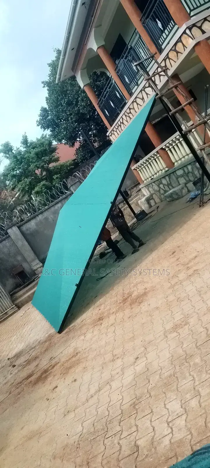 Car Shade 2car Hash Weather Resistant Roof HQP Material