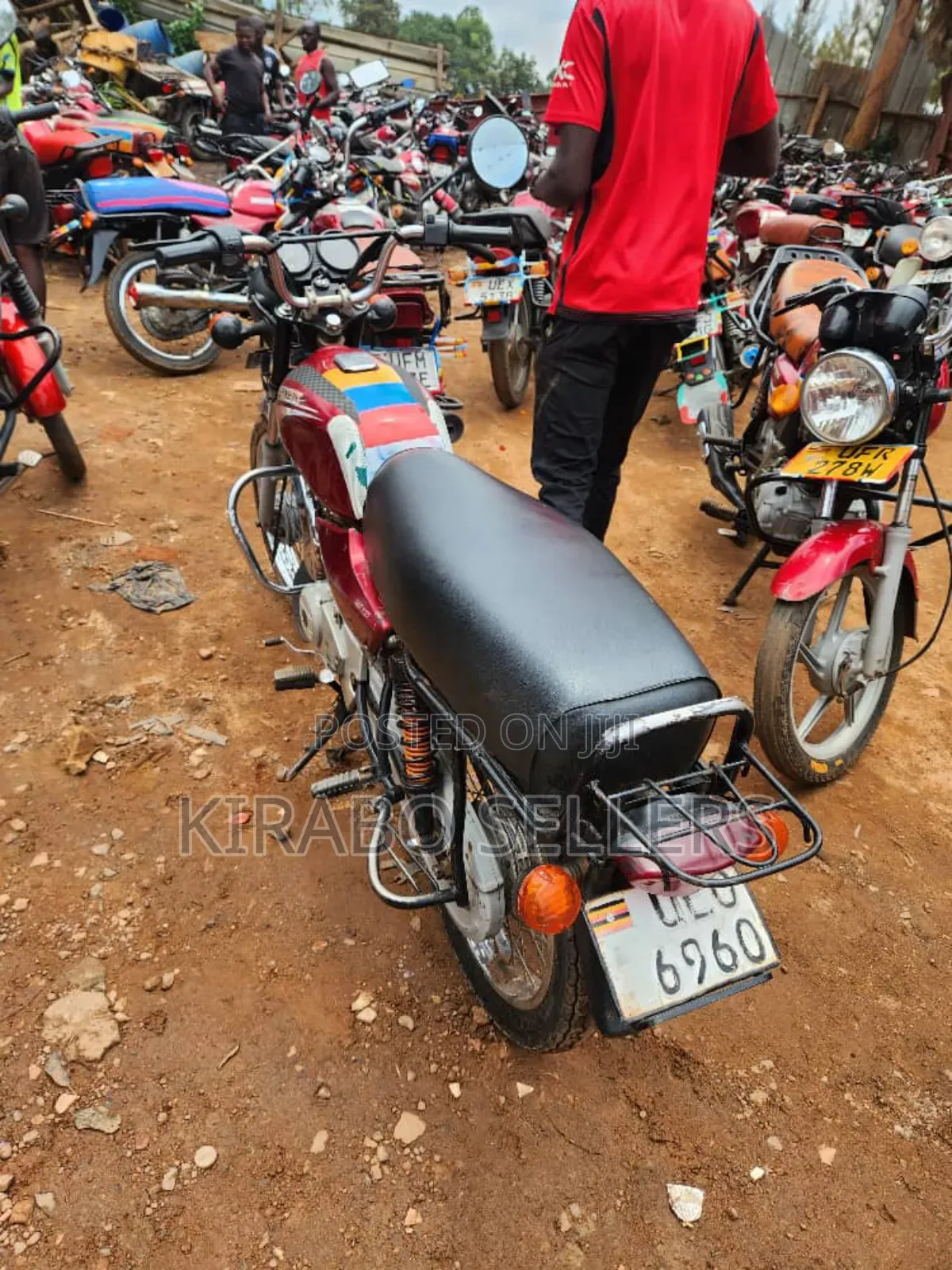 Bajaj Boxer 100 2018 Red