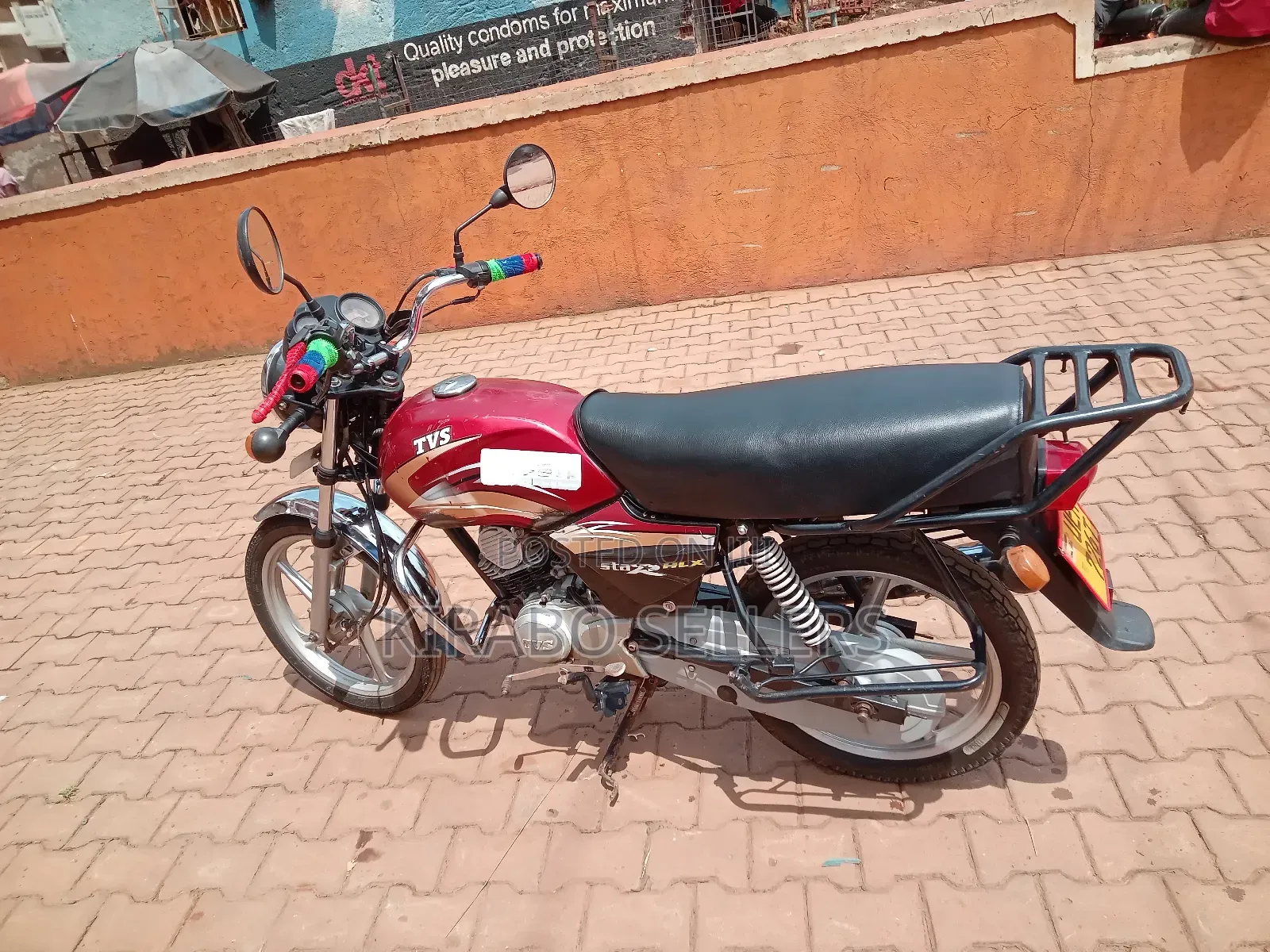 TVS XL 100 2022 Red