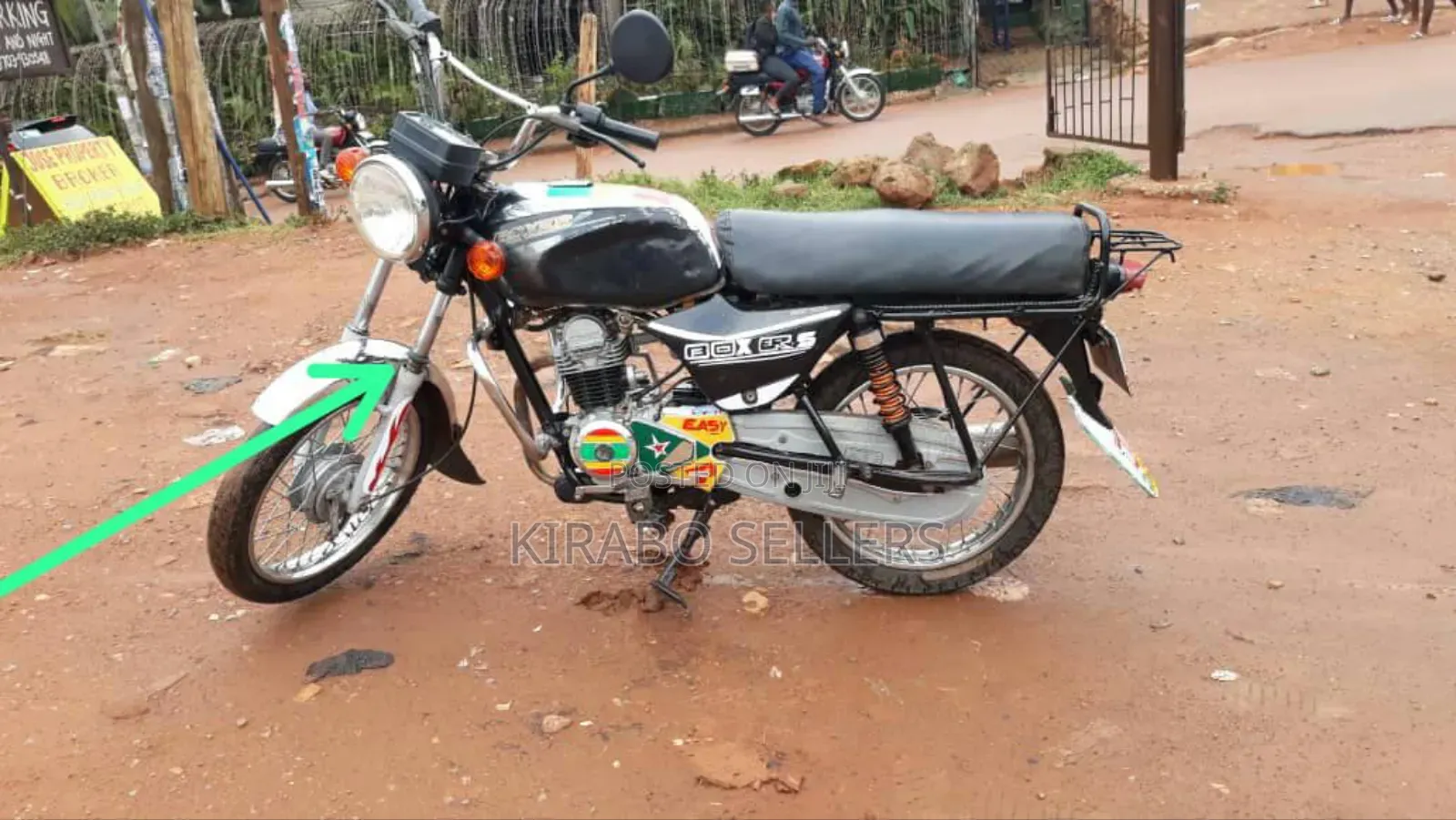 Bajaj Boxer 100 2014 Black