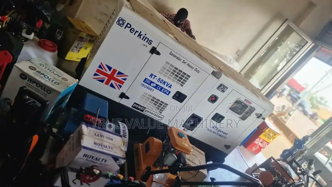 Rt-50kva Silent Generator by Perkins