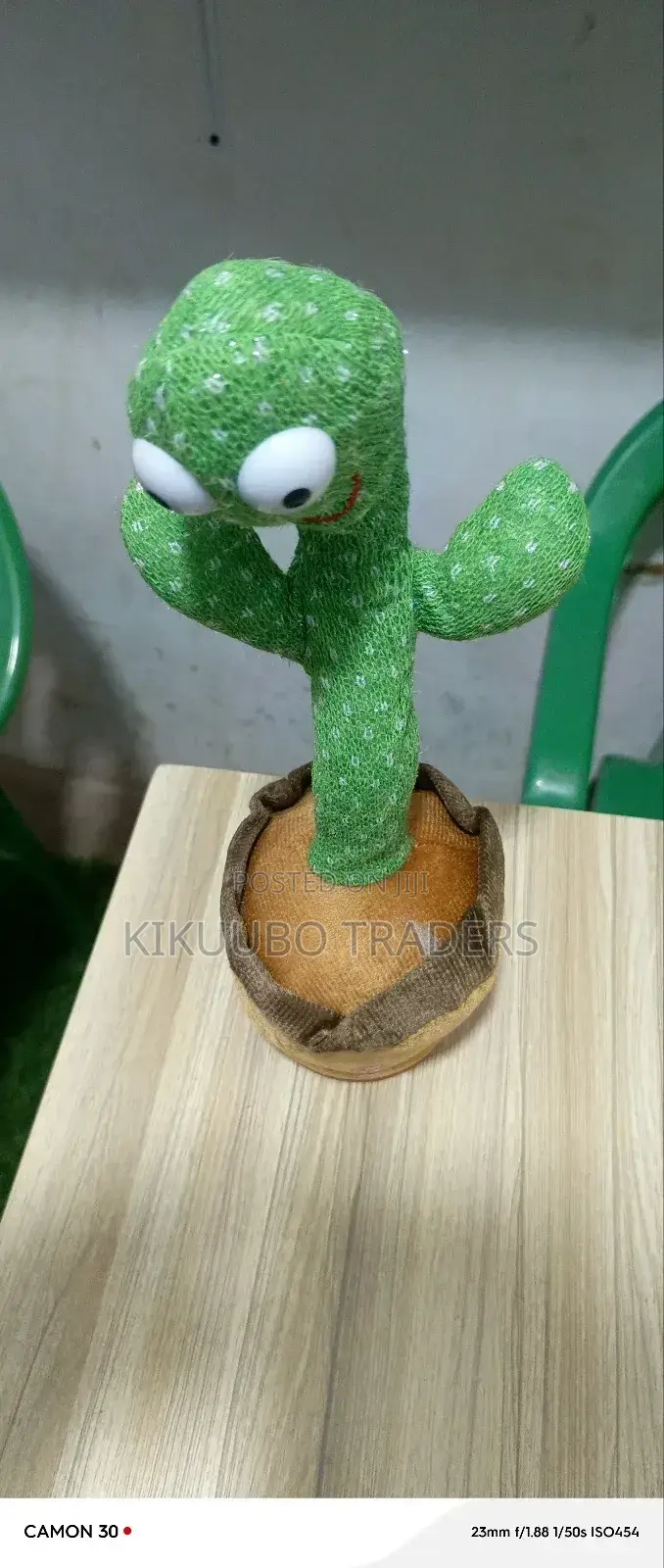 Dancing Cactus 120 Songs, Led Light and Rotates