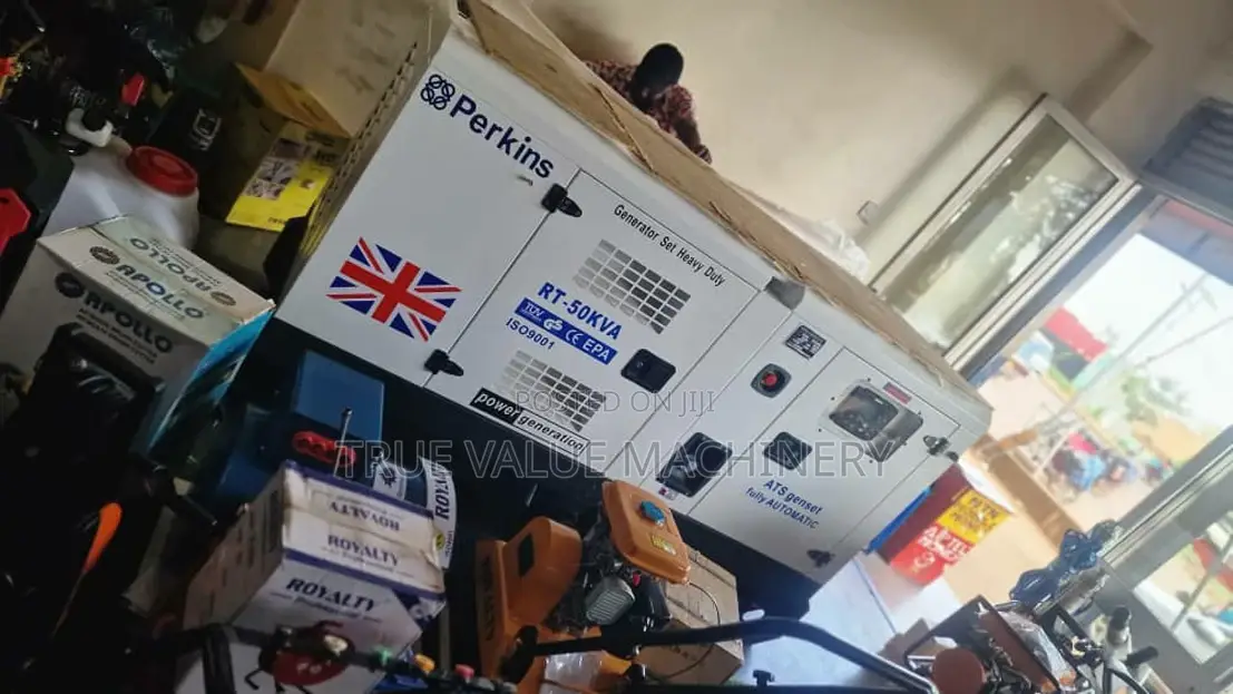 UK Backup 50kva Silent Generator Set