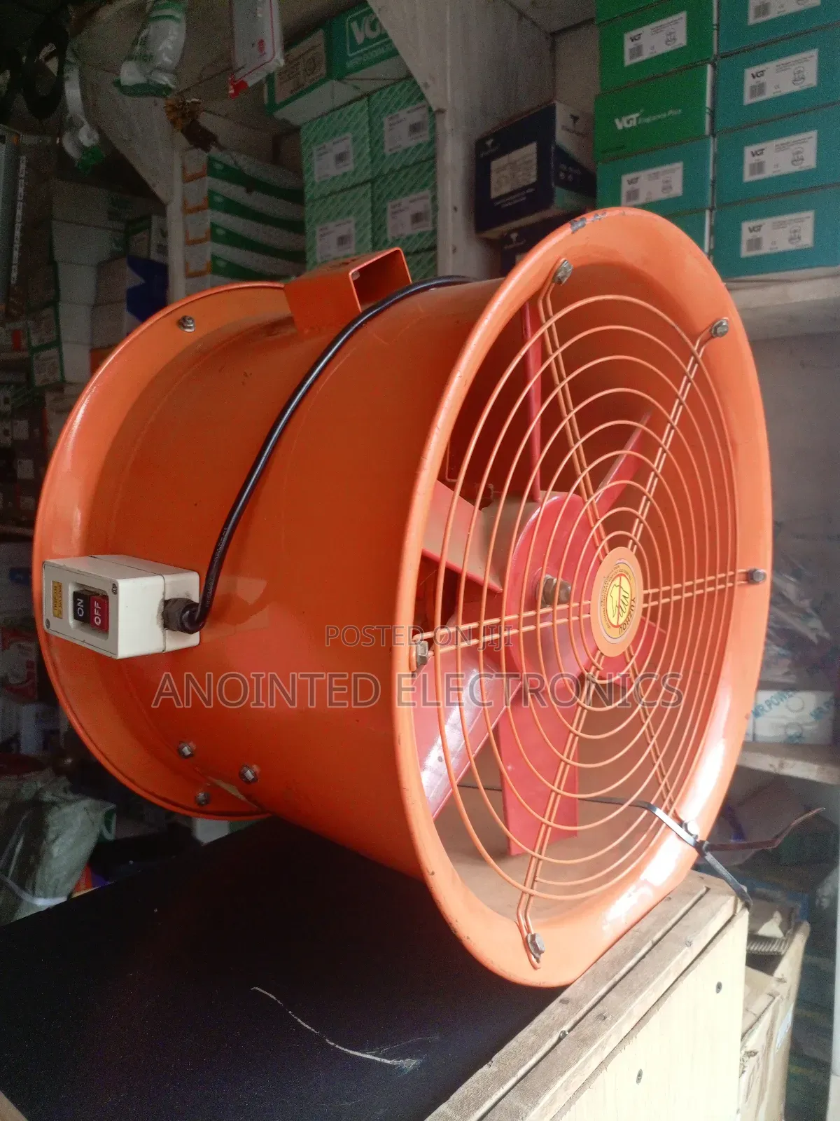 Exhust Fans, With a Damstert.