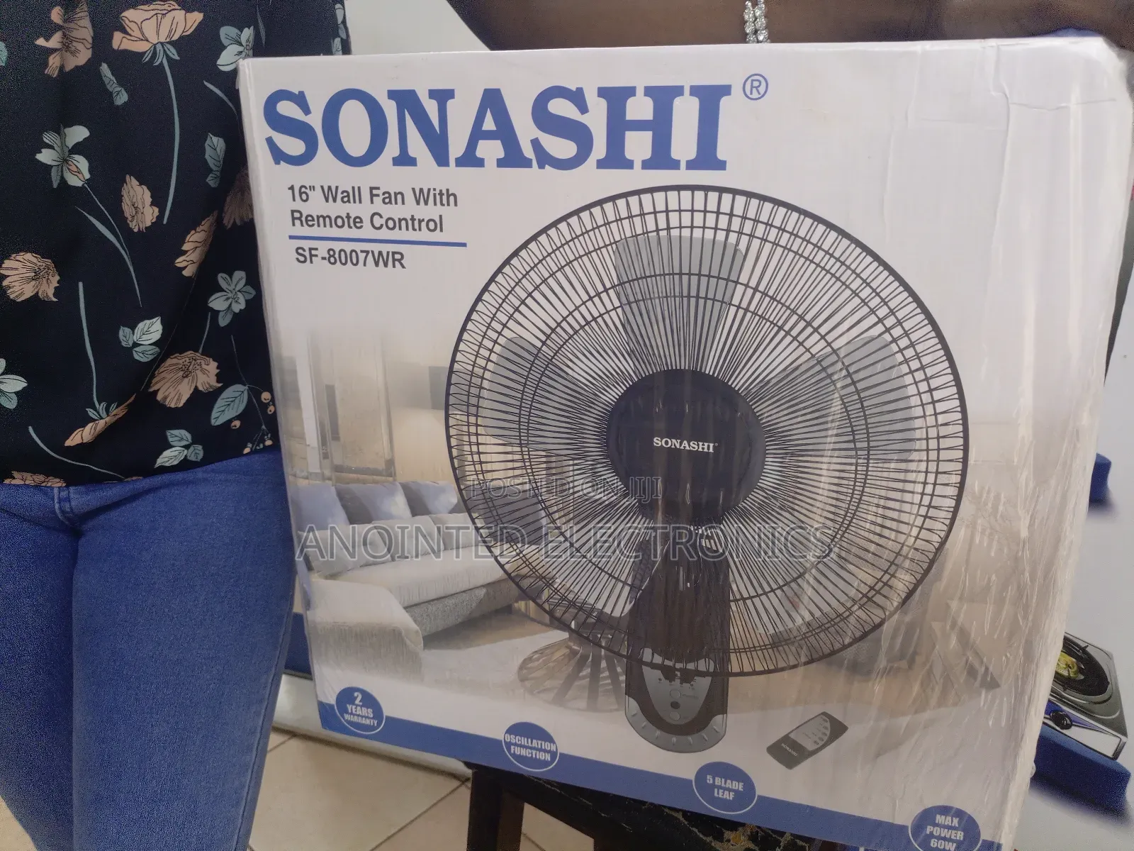 Sonash Remote Fan