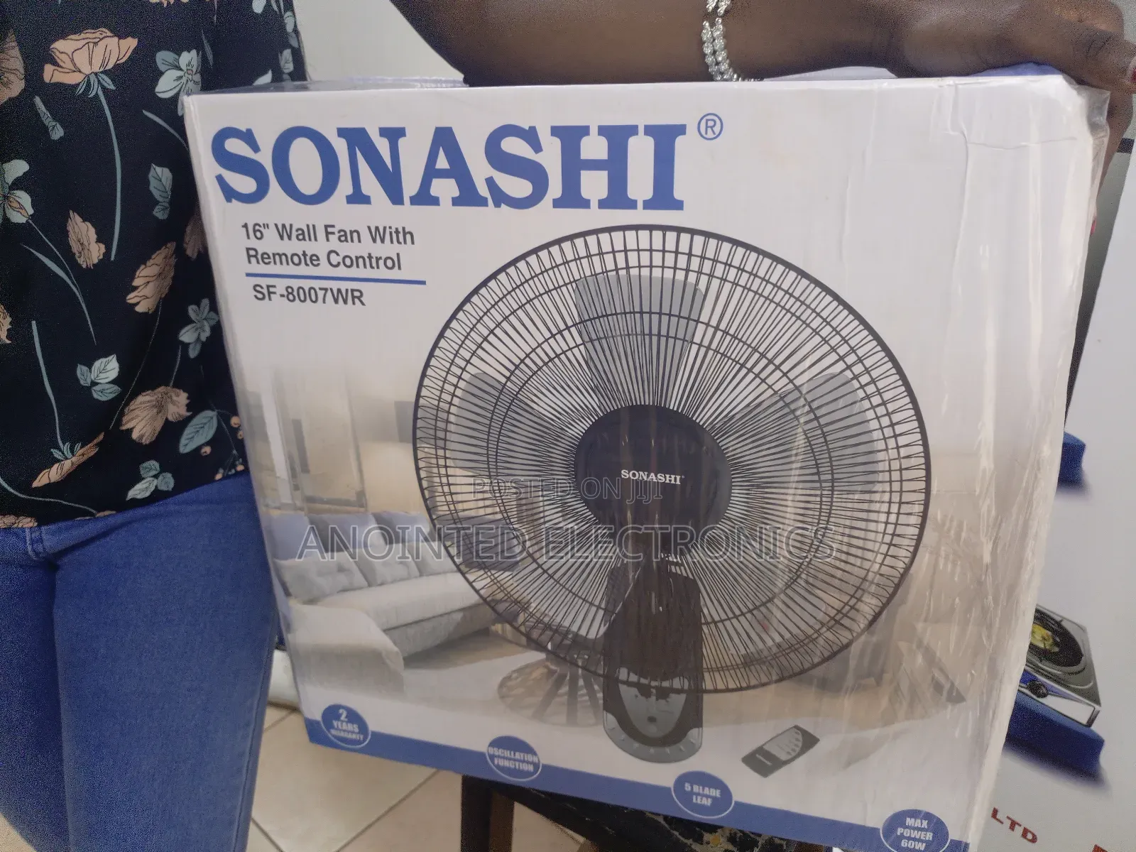 Sonash Remote Fan