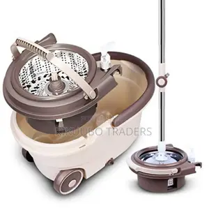 360° Spin Mopper Bucket With Wheels