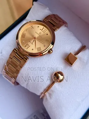 Naviforce Genuine Watches With Braceletes