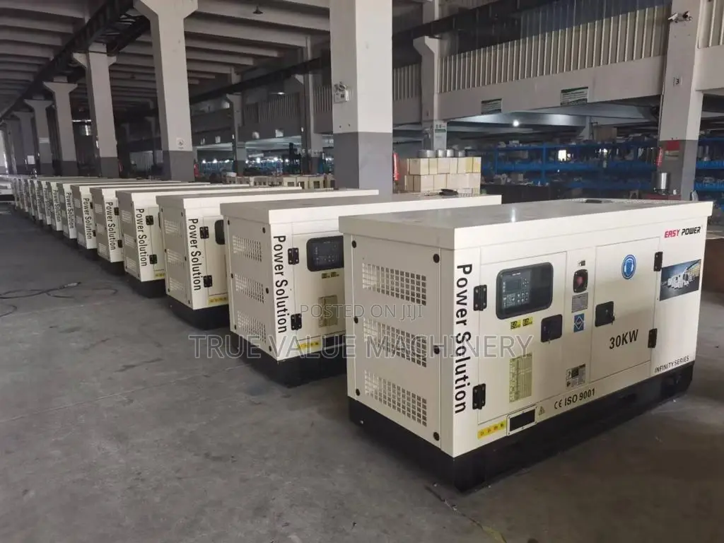 30KW Power Solution Silent Diesel Generator