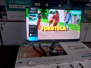 43 Inches Led Hisense Smart UHD Flat Screen Flameless.