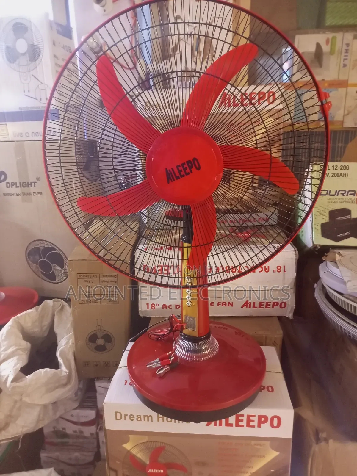Soler Table Fan Ac)Dc