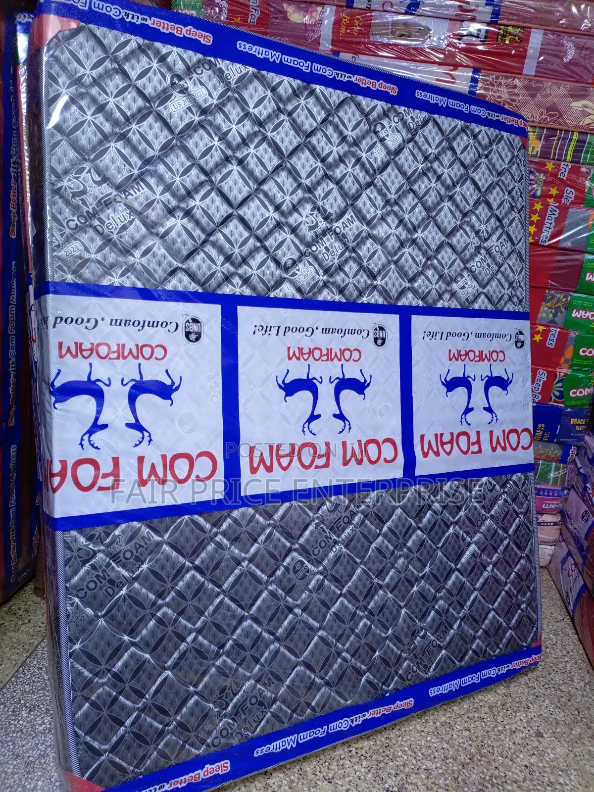 Mattress Comfoam High Density 5x6x8 Inches