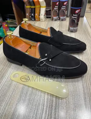 Photo - Men's Classic Bellonar Suede Loafers in Stock