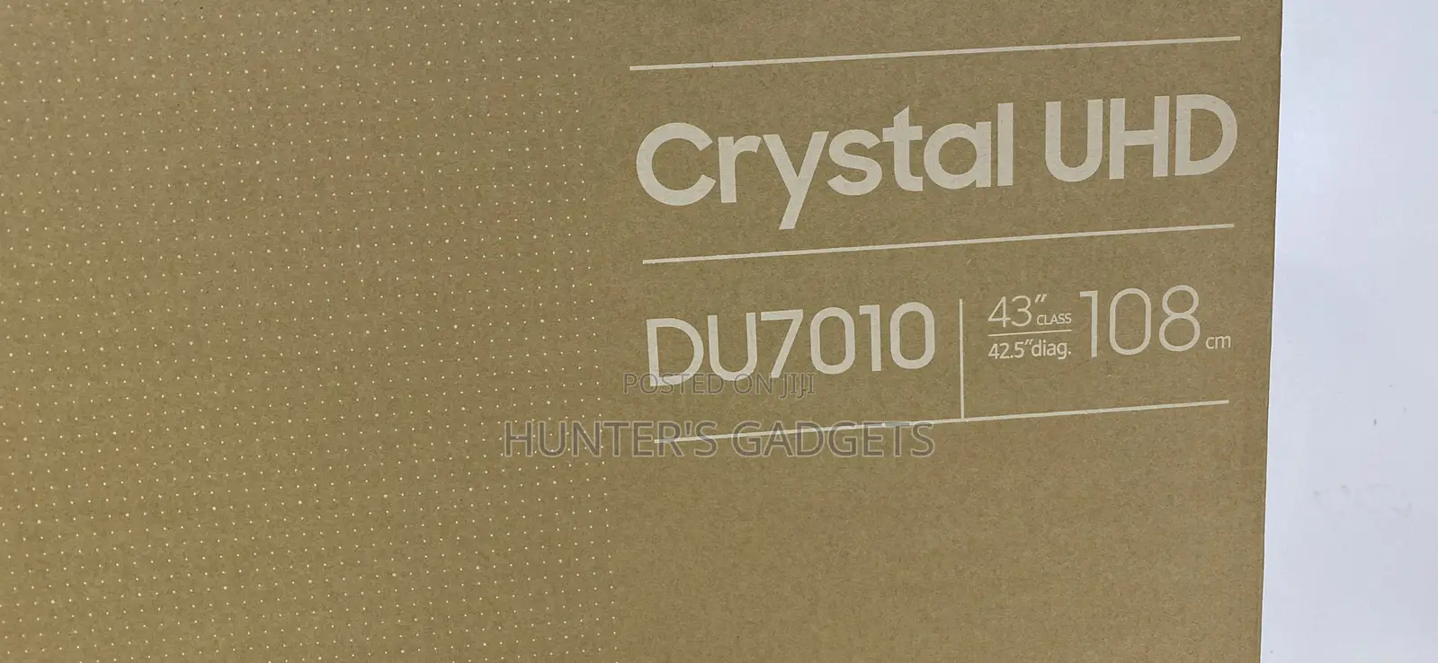 Samsung 43 Inch Du7000 Crystal Uhd Ultra Slim Brand New