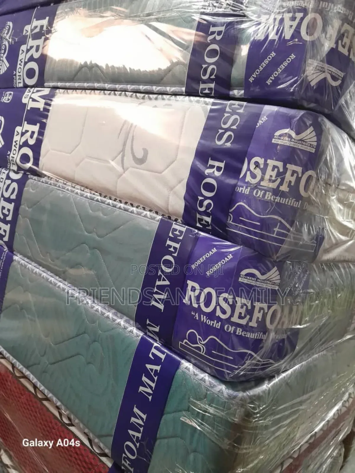 Rose Foam Premium High Destiny Mattress 6*5*6.Inches