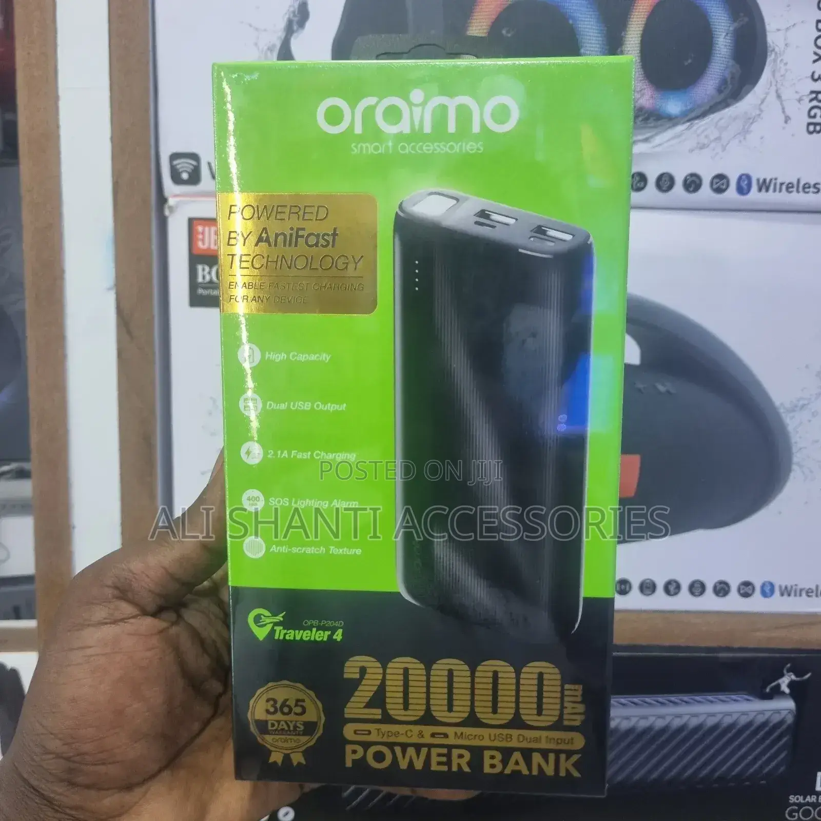 Oraimo 20000mah Powerbank/Led Oraimo Powerbank 20000mah